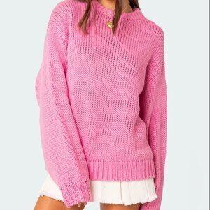 Edikted Aiden Oversized Chunky Knit Sweater
